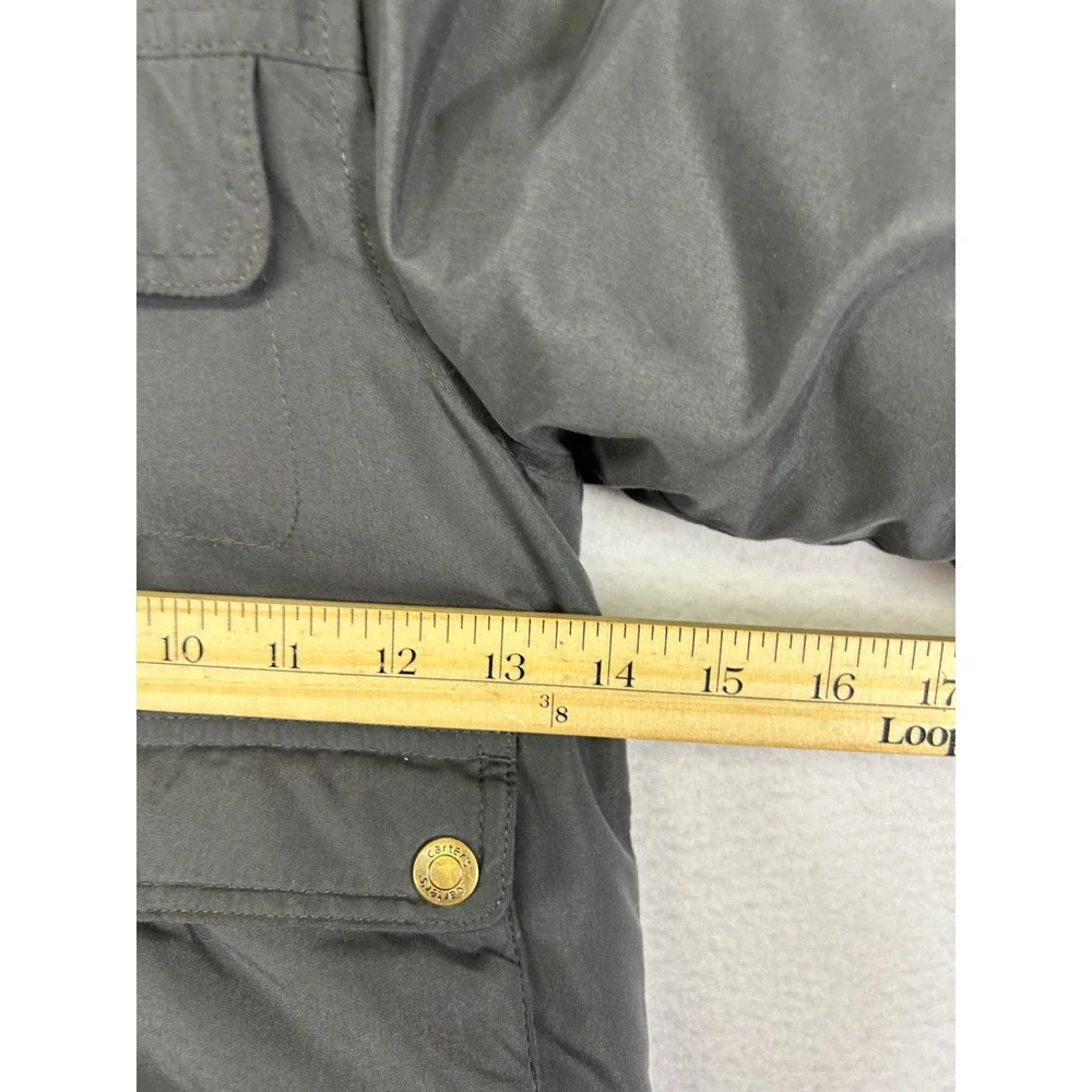 Winter Gorpcore‎ Carters Kids 24M Grey Sherpa Lined Faux Fur Hooded Parka Jacket